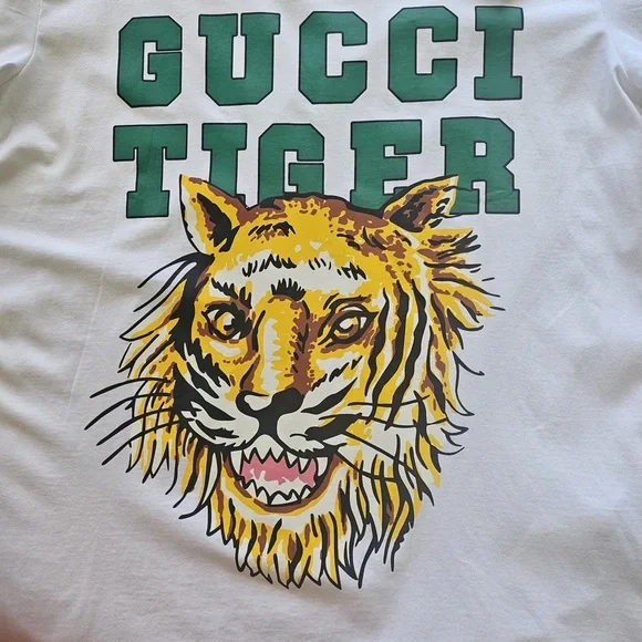 Gucci Tiger Graphic T-Shirt